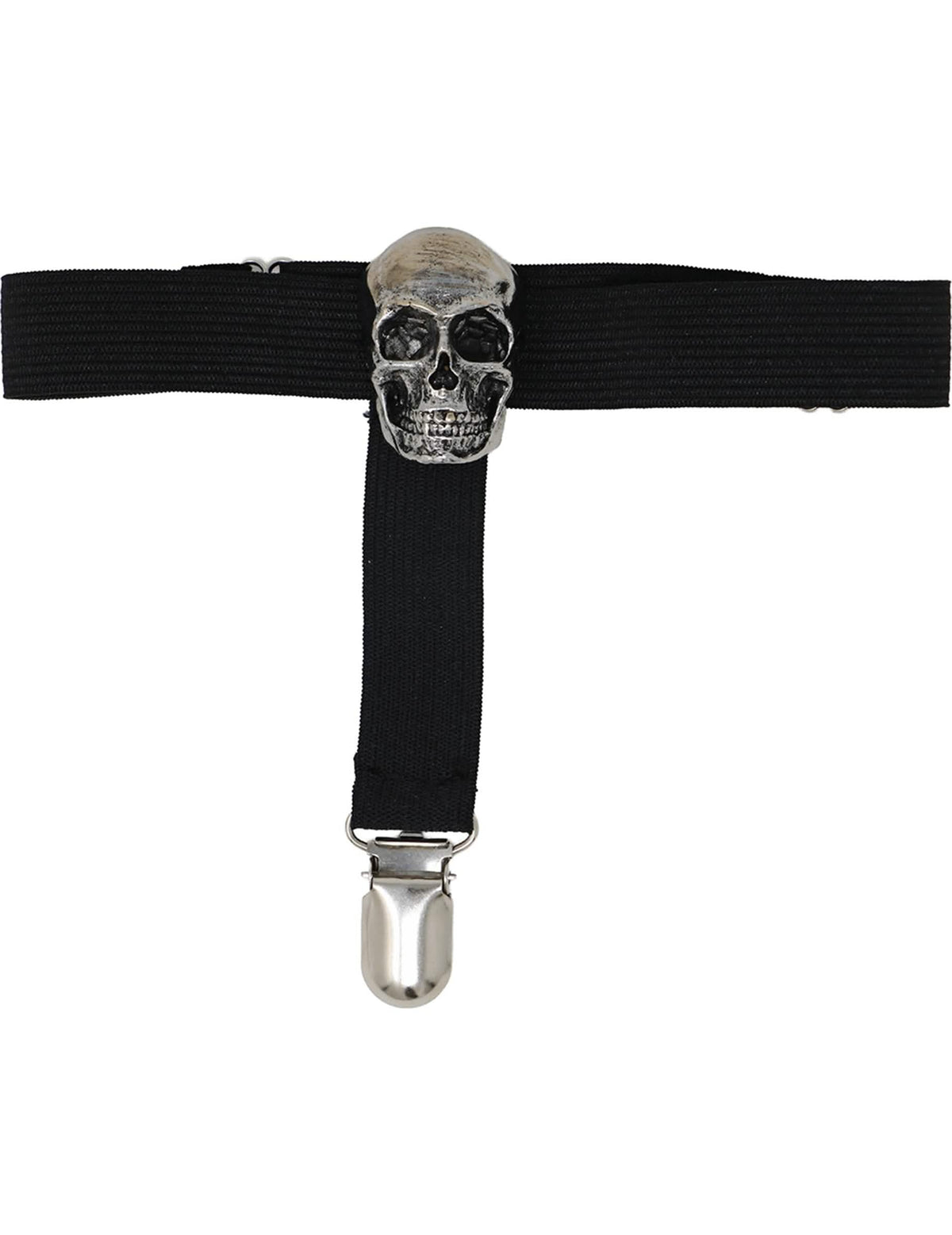Liguero elástico con calavera para adulto