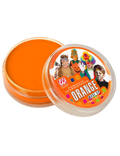 Maquillaje de Halloween naranja