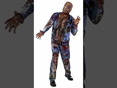 Déguisement intégral zombie adulte