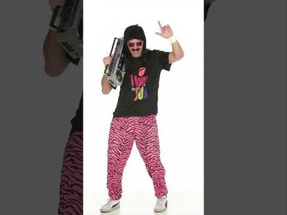 Déguisement jogging I love 80's grande taille homme
