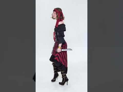 Déguisement pirate femme luxe
