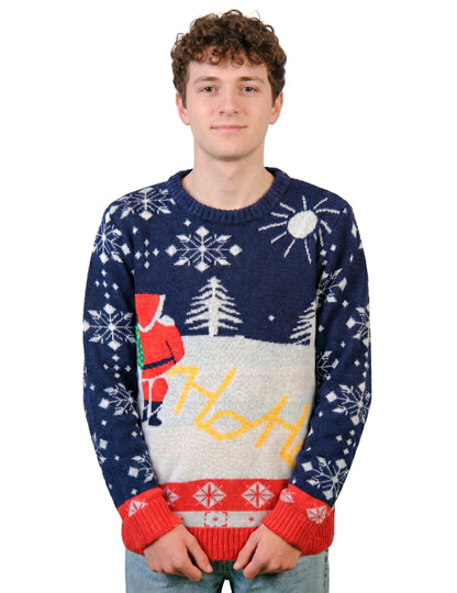 Pull de Noël avec Père Noël adulte