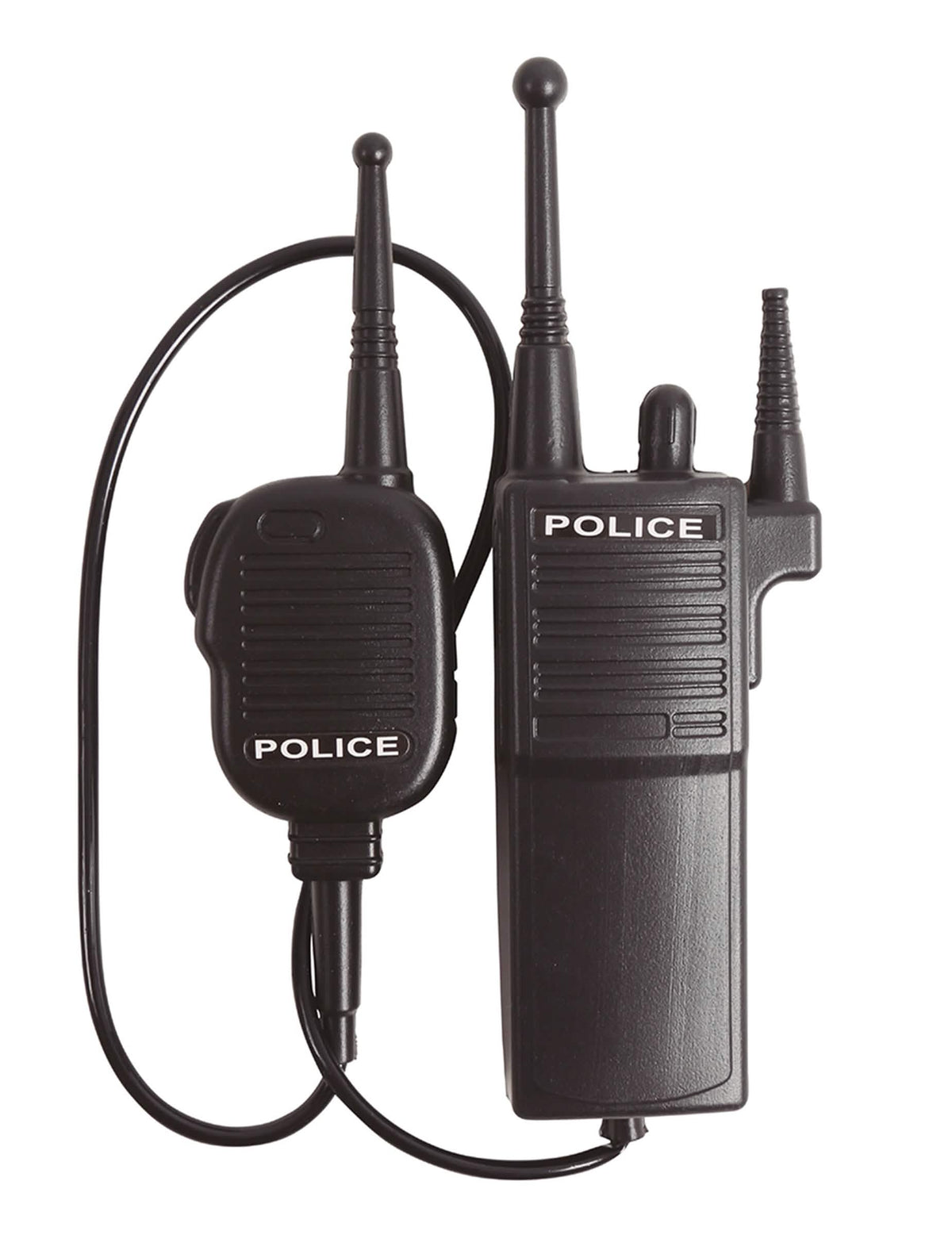 Radio police pour enfant et adulte noir