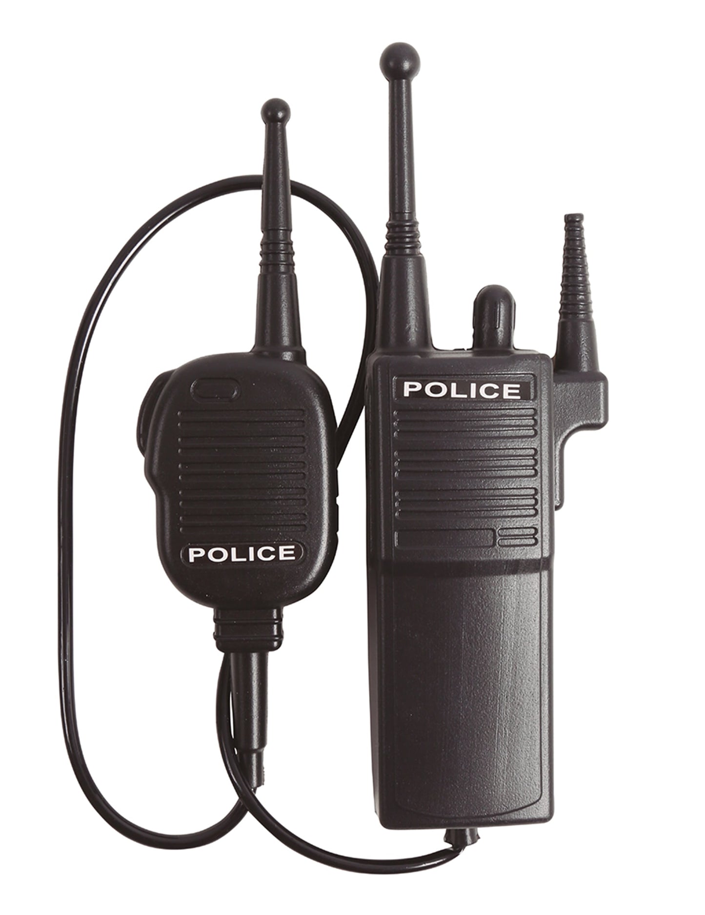 Radio police pour enfant et adulte noir