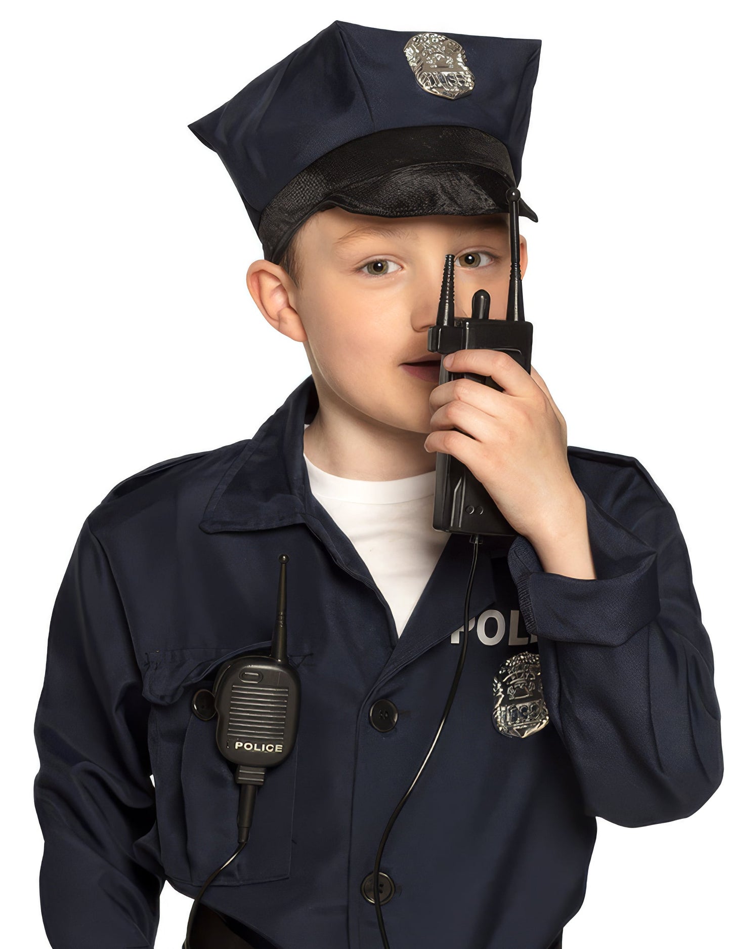 Vue de face de la radio police