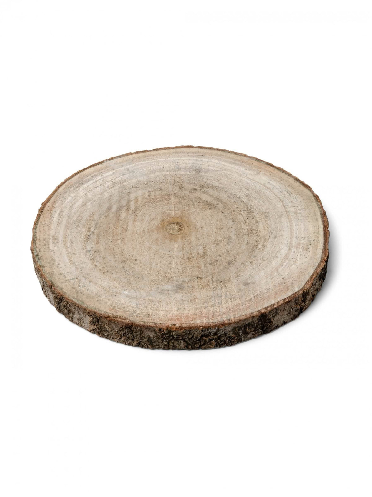 Rondin de bois naturel pour décoration avec écorce