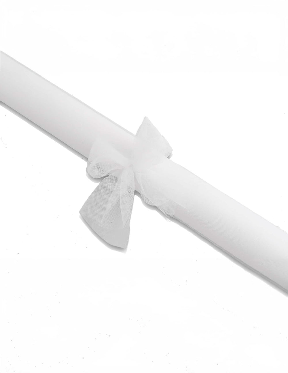 Rollo de tul para boda blanco