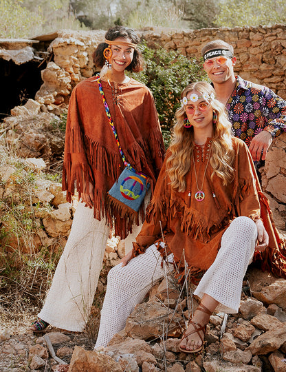Mise en situation du sac hippie pour adulte