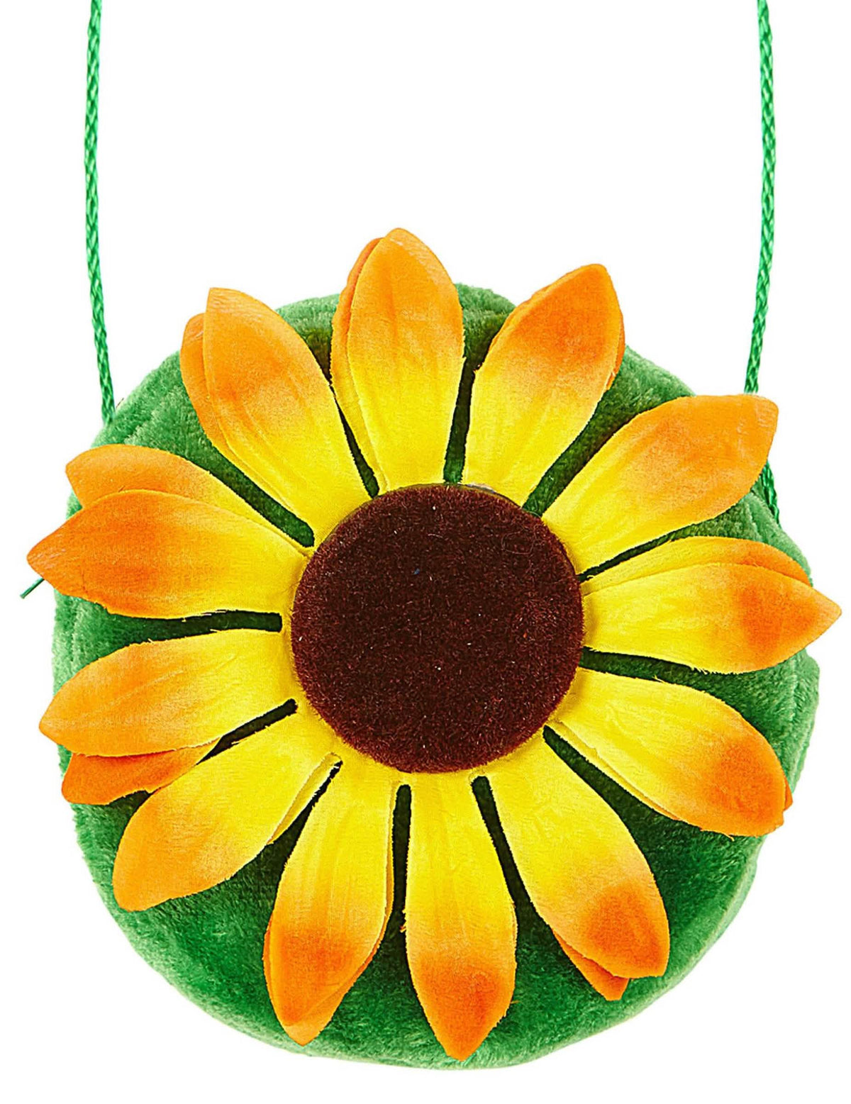 Primer plano de la flor del bolso hippie para mujer