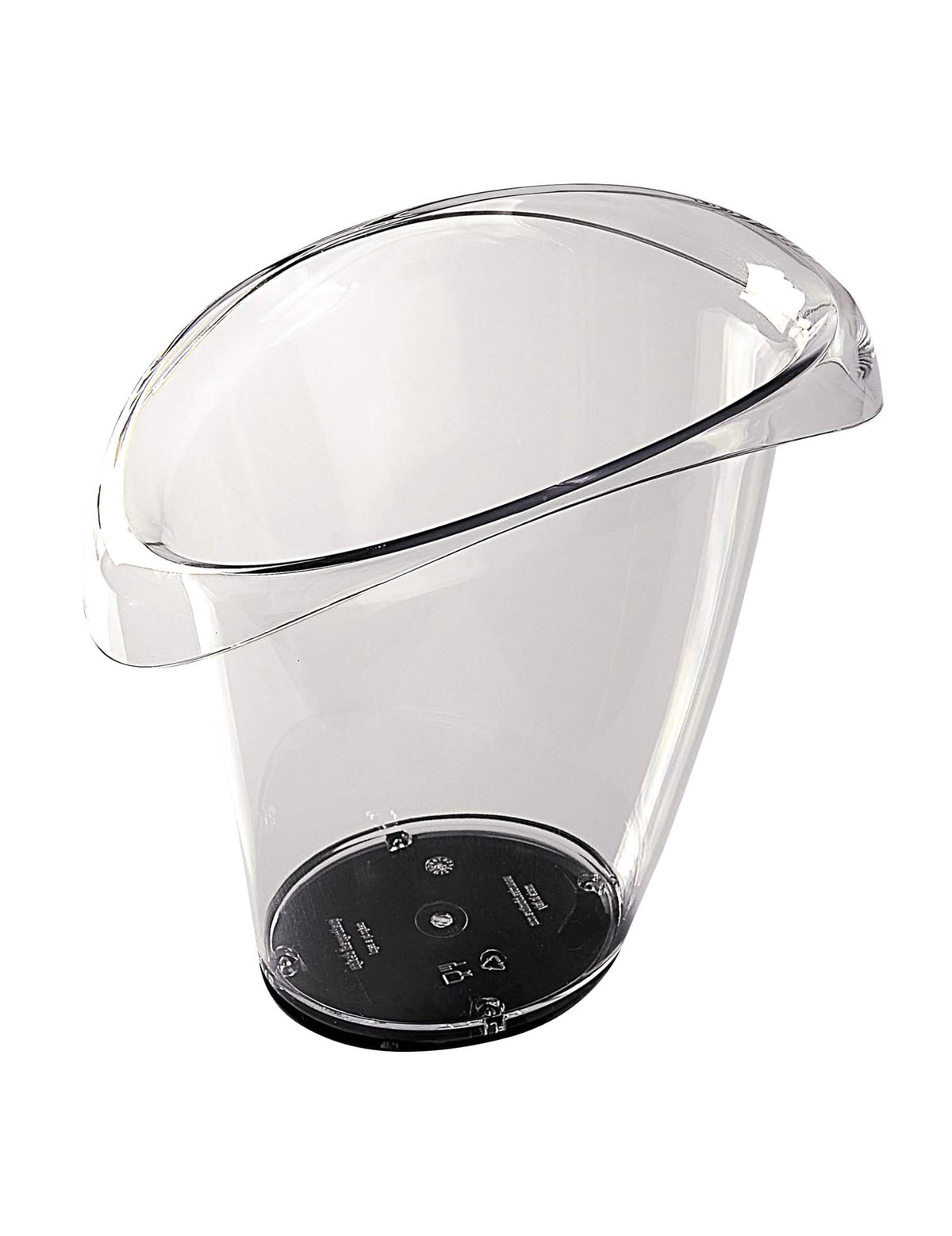Cubitera de plástico transparente 2,9 L