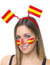 Diadema con banderas de España para adulto