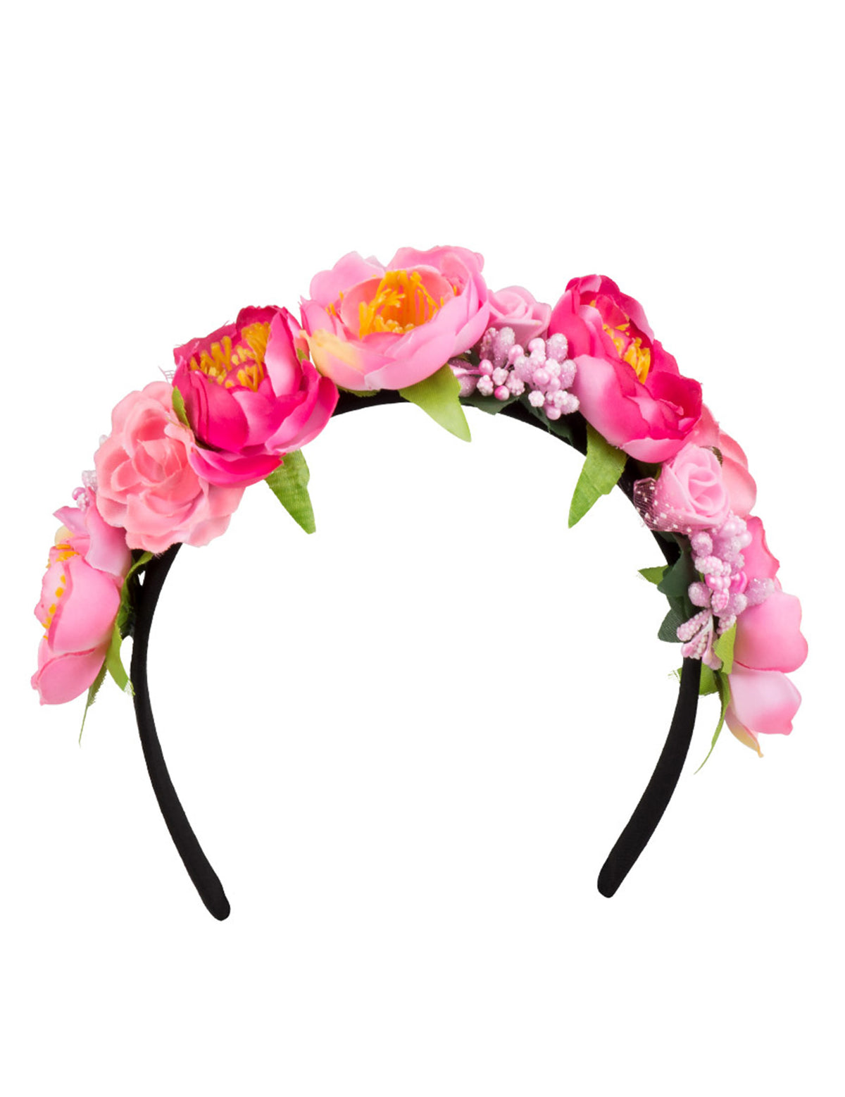 Diadema flor de loto adulto