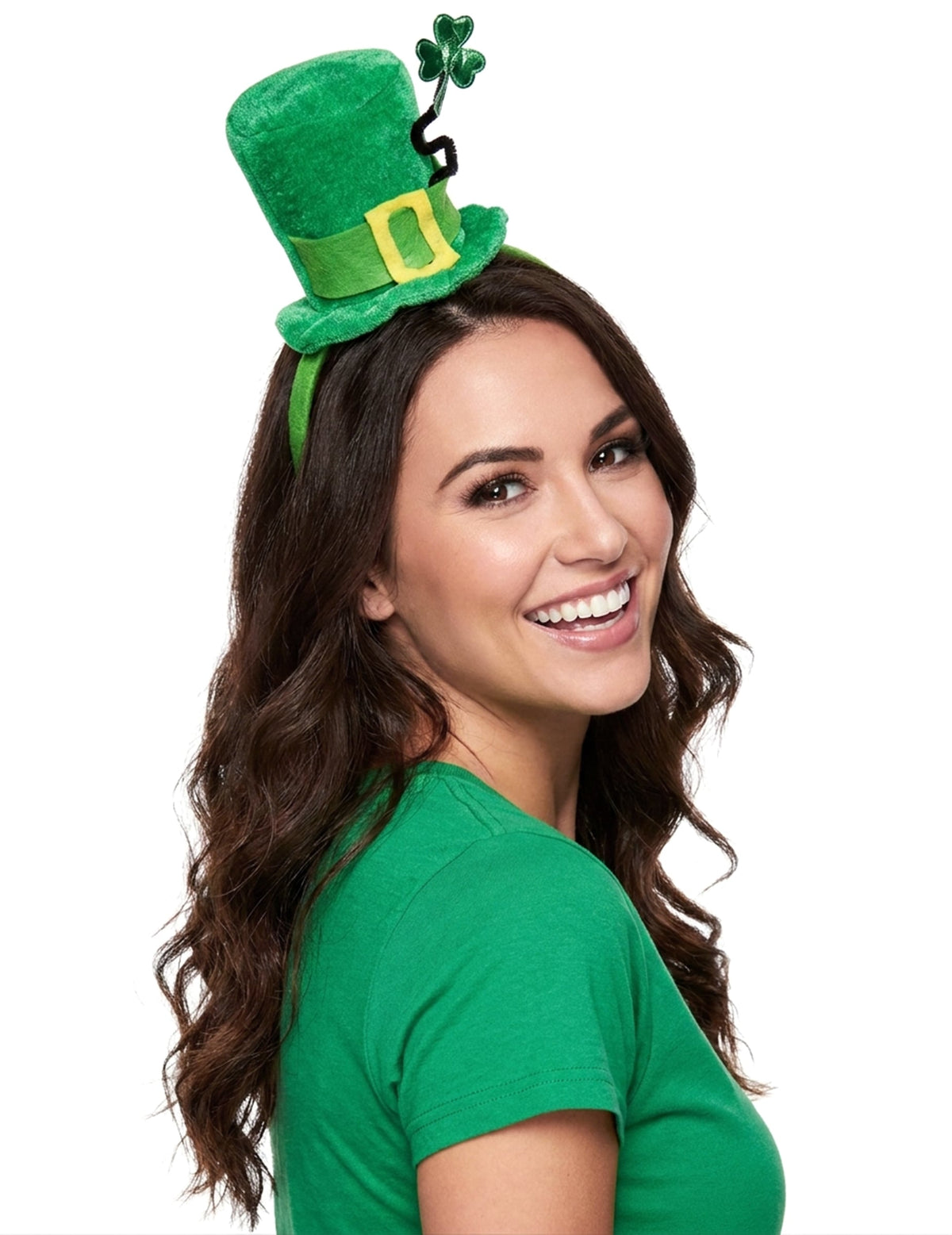 Mini sombrero con trébol San Patricio