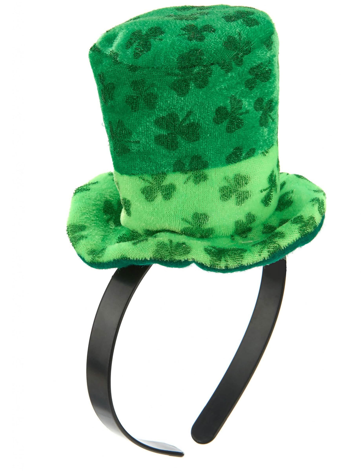Diadema mini sombrero trébol adulto