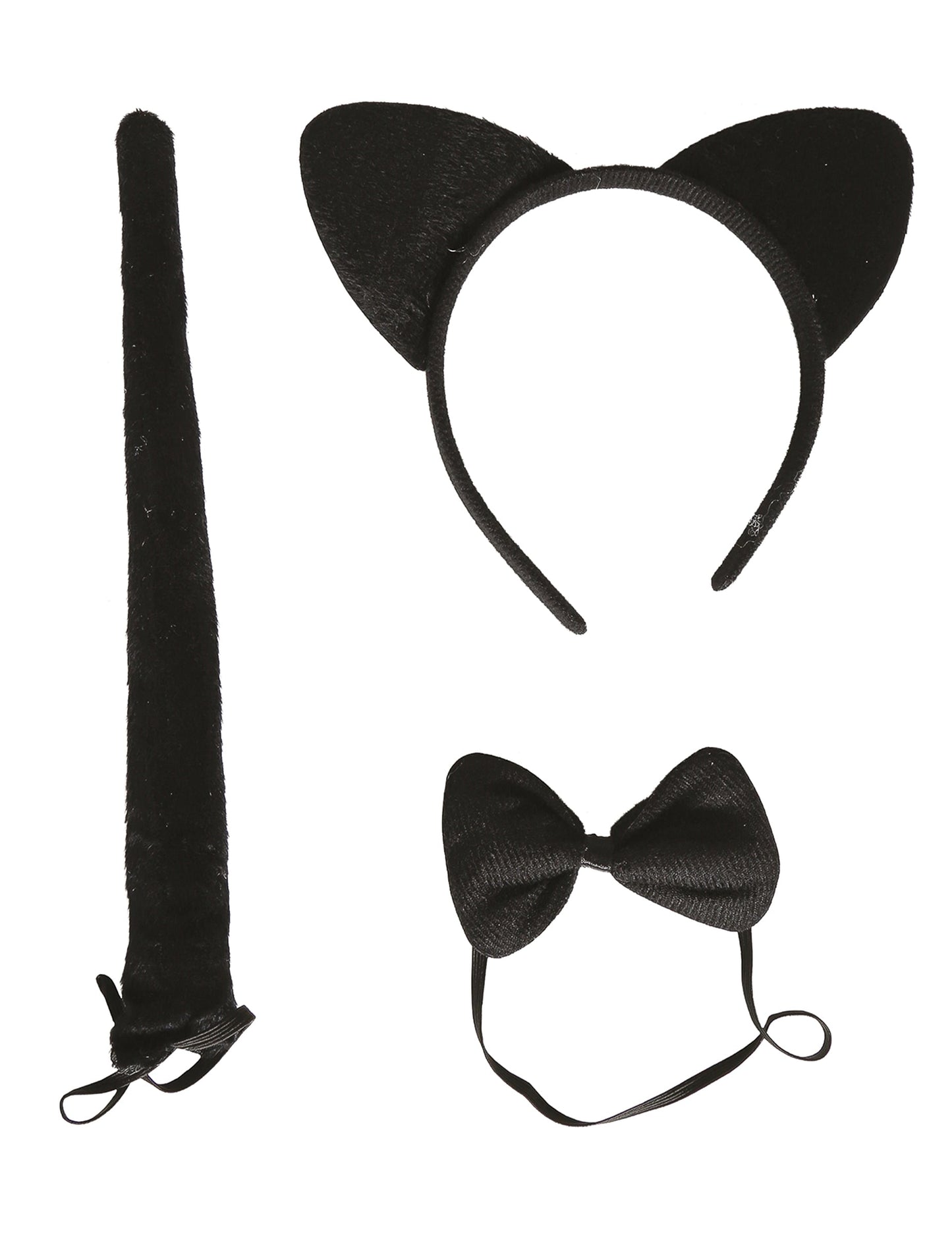 Set de gato negro para adulto