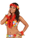 Set Hawái rojo adulto