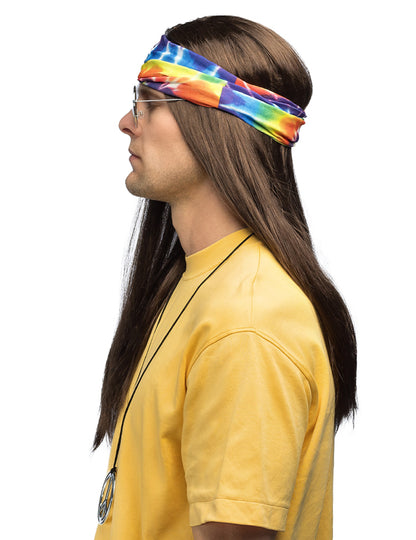 Vue de profil du Set Hippie pour adulte