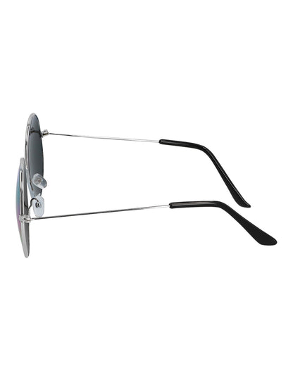 Vue de profil des lunettes hippie pour adulte
