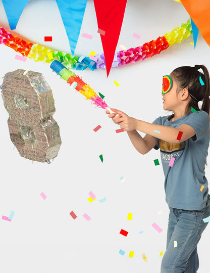 Kit Piñata palo y antifaz