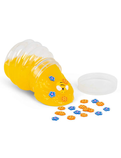Slime de miel con abeja