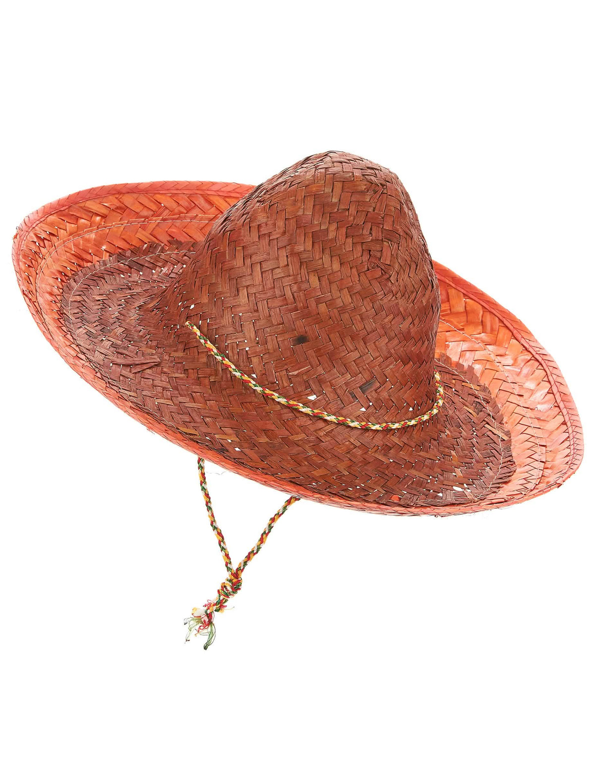 Vista de perfil del sombrero mexicano para adulto