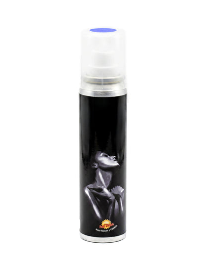 Spray corporal purpurina azul 75 ml