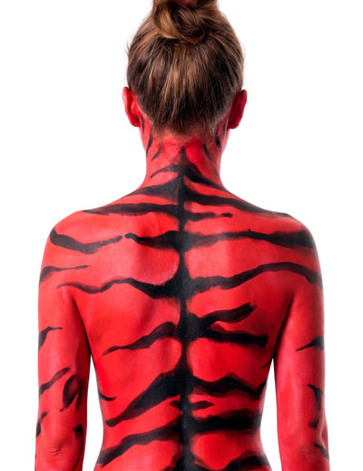 Spray rojo para cuerpo y pelo