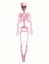 Esqueleto articulado rosa Summerween 1 m