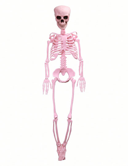Esqueleto articulado rosa Summerween 1 m