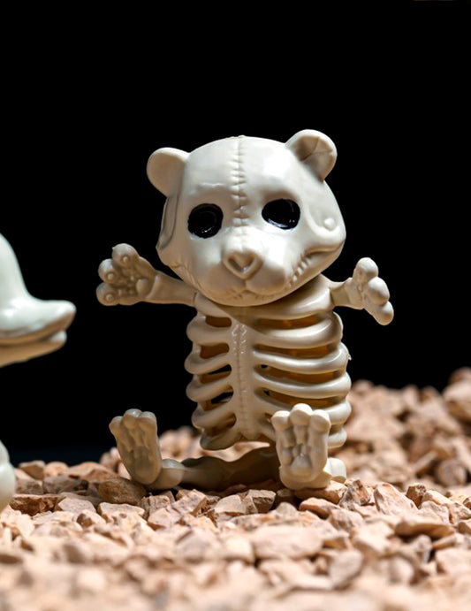 Esqueleto de osito decorativo 13 cm