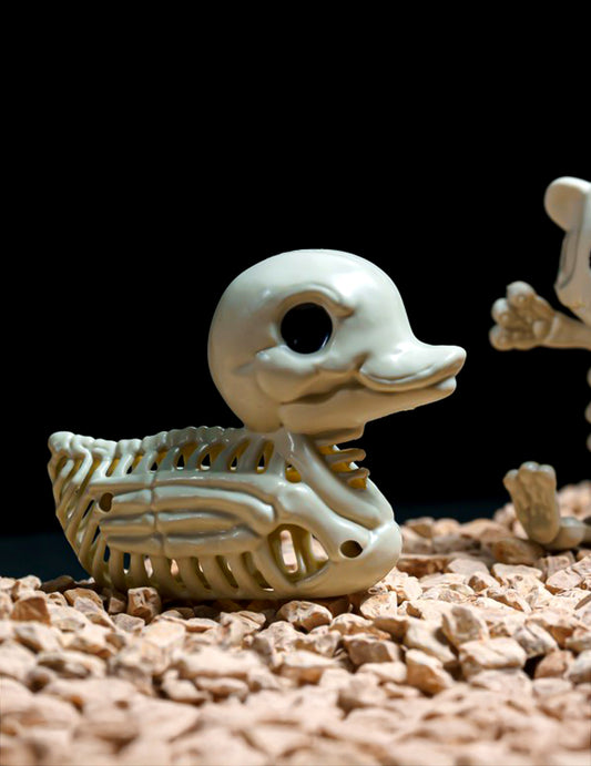 Esqueleto de pato decorativo 14 x 6 x 11 cm