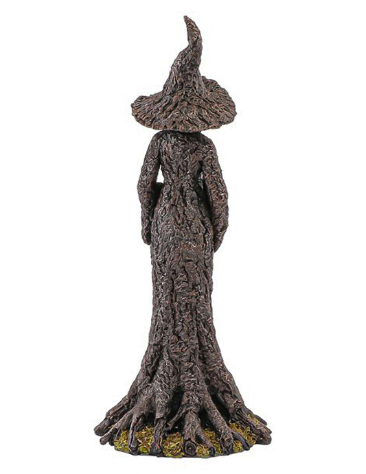 Estatua decorativa de resina de bruja del bosque 17 x 12,5 x 40,5 cm