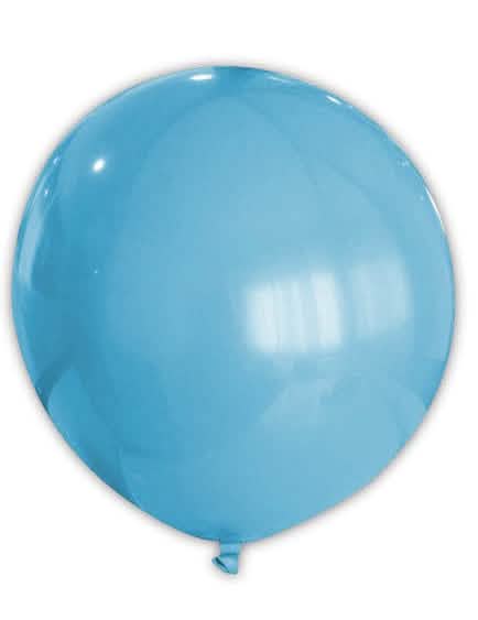 Globo para decoración azul claro