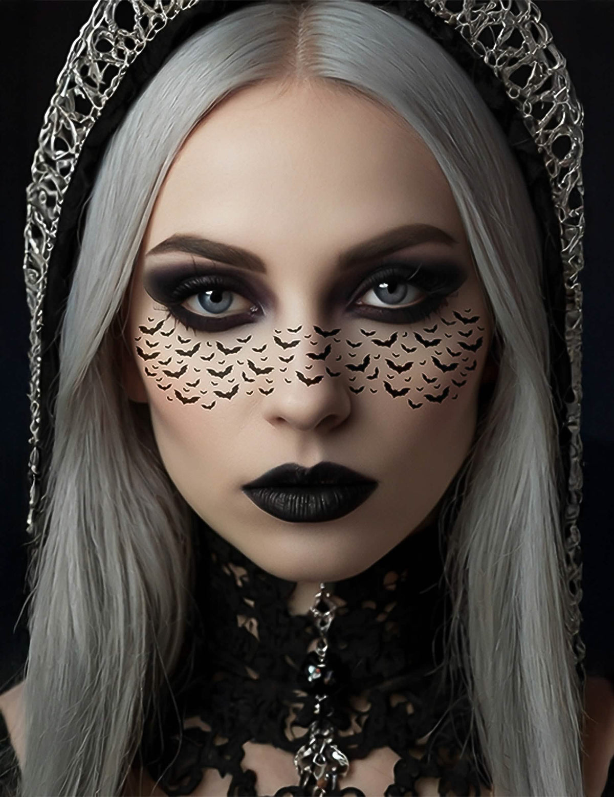 Tatuajes de falsas pecas de murciélagos