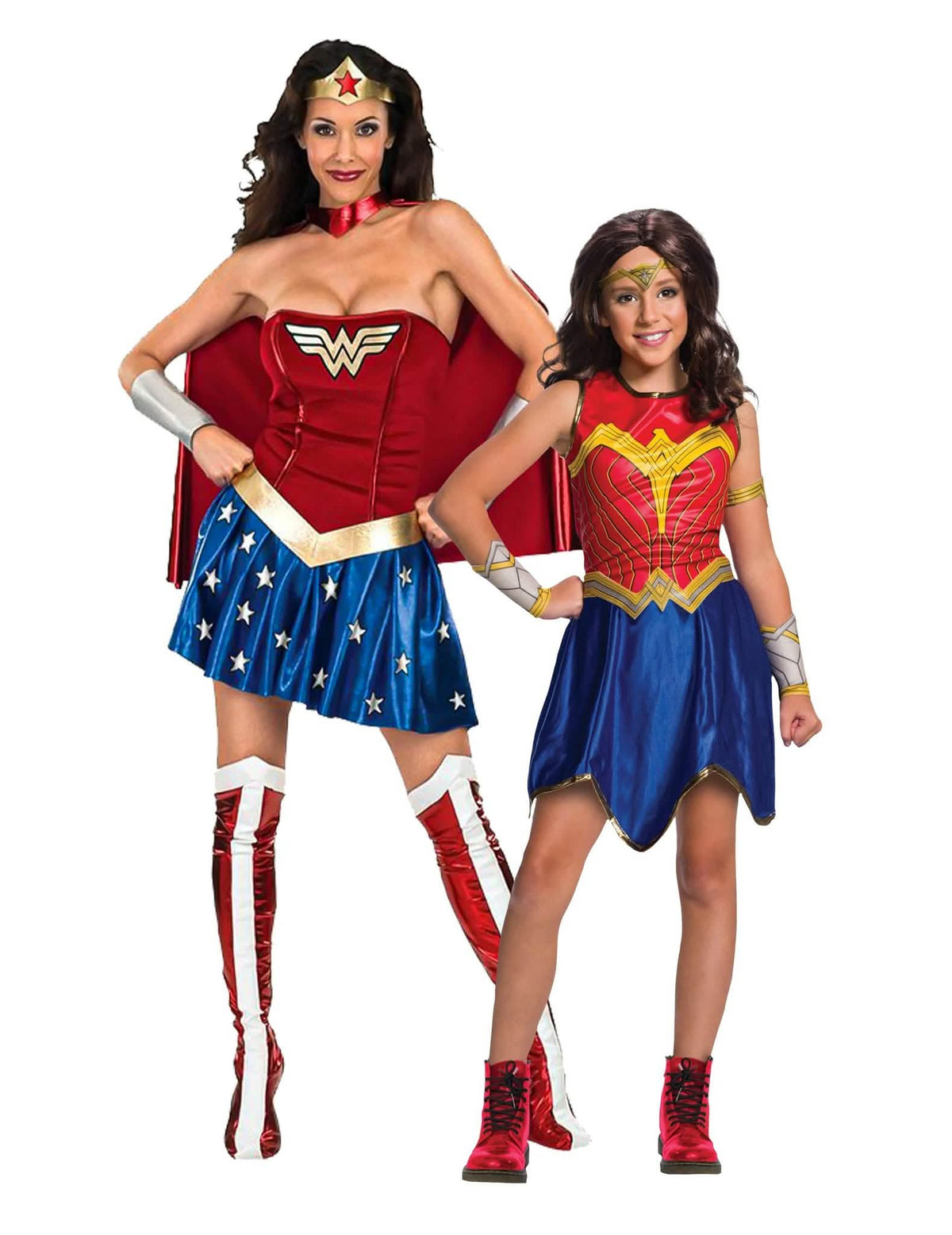 Disfraz de pareja Wonder Woman™ de madre e hija