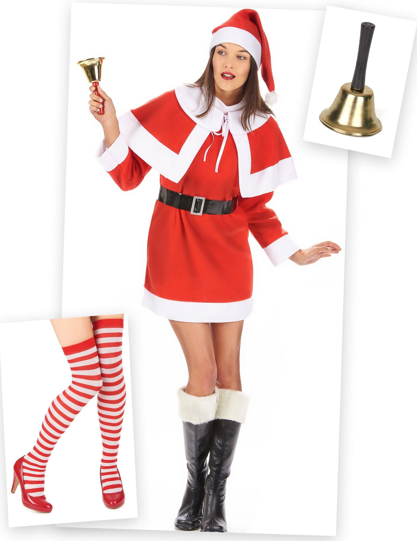 Kit disfraz Mamá Noel