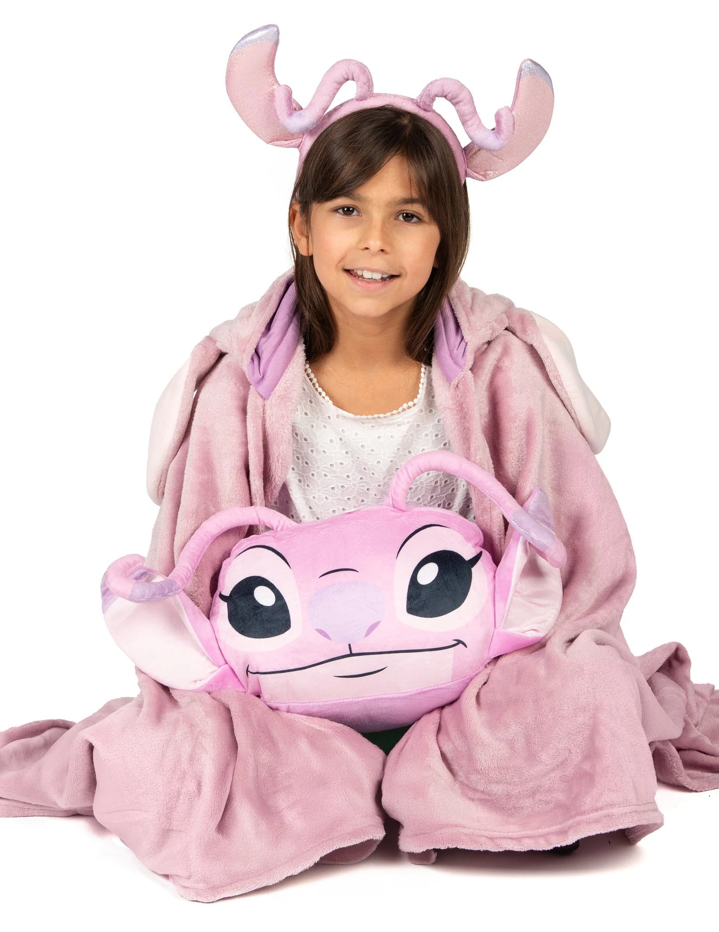 Juego de manta y almohada de forro polar Angel™