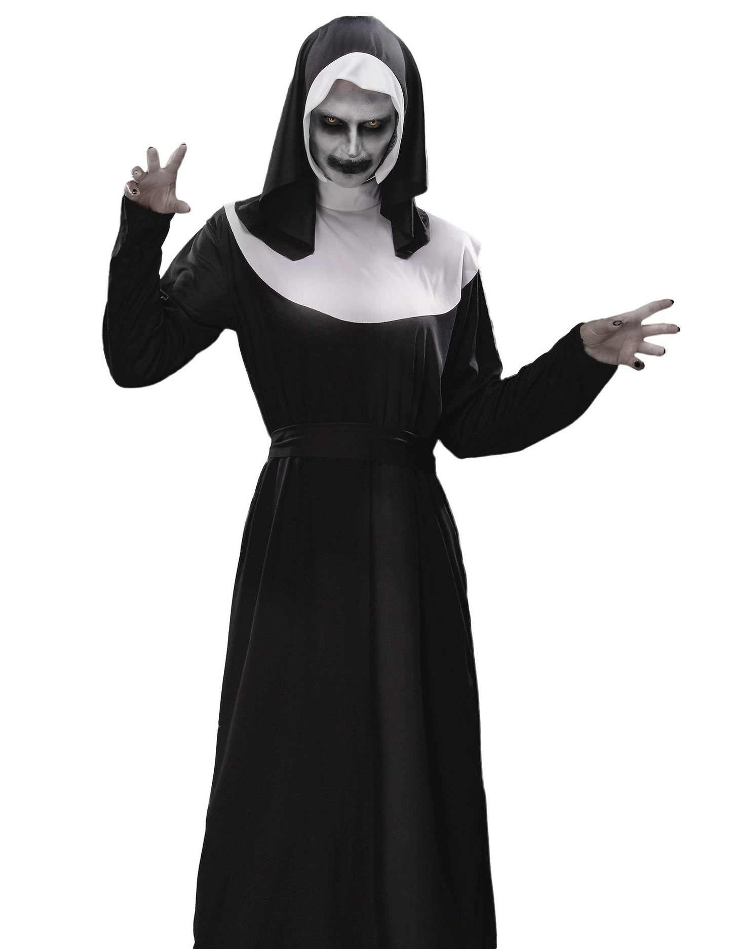 Pack disfraz monja zombie mujer