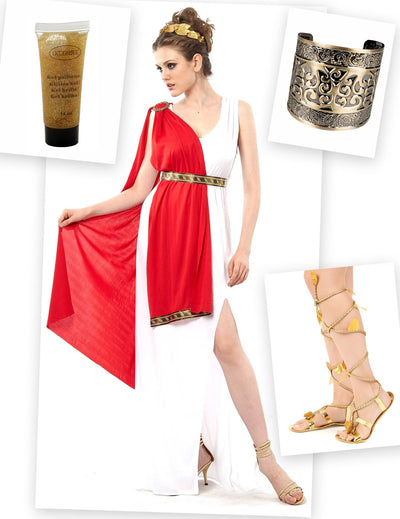 Kit disfraz romano con sandalias