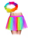 Kit de accesorios arco iris multicolor para adultos