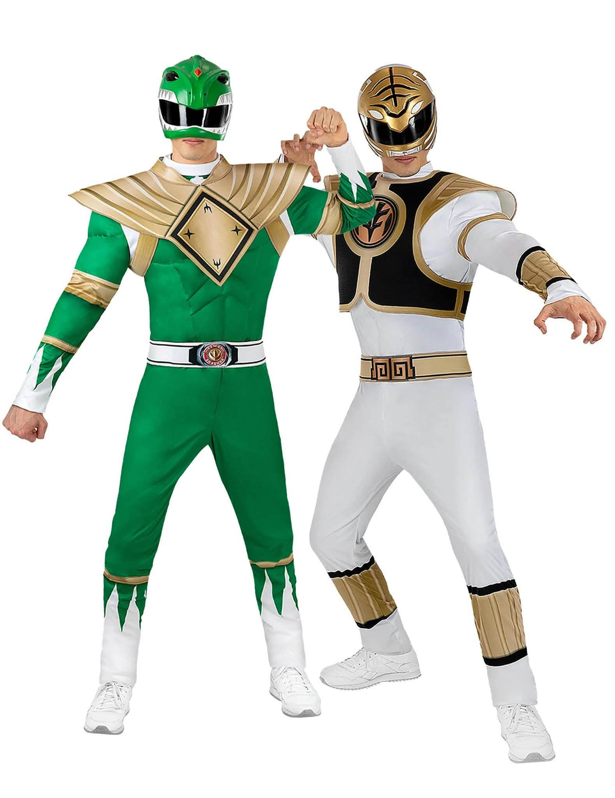 Disfraz de pareja Power Ranger™ para adultos.