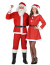 Disfraz de pareja Mamá y Papá Noel