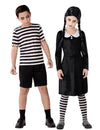 Disfraz pareja niños familia gótica