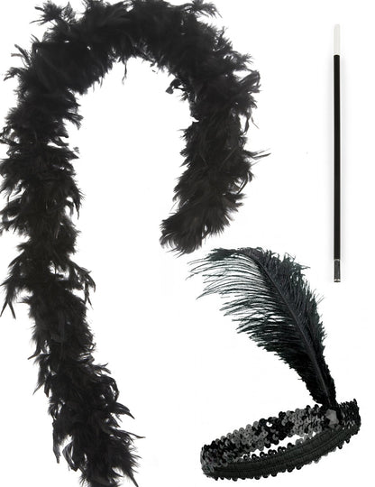 Kit de accesorios Charleston para mujer