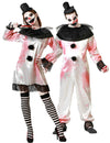 Disfraz de pareja Pierrot asesinos para adultos Halloween