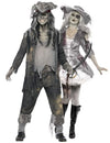 Disfraz de pareja de piratas fantasmas de Halloween