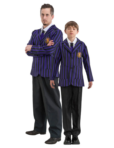 Disfraz padre e hijo Uniforme Nevermore Wednesday™