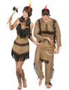 Disfraz de pareja de indios