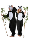 Disfraz de pareja de panda - adulto