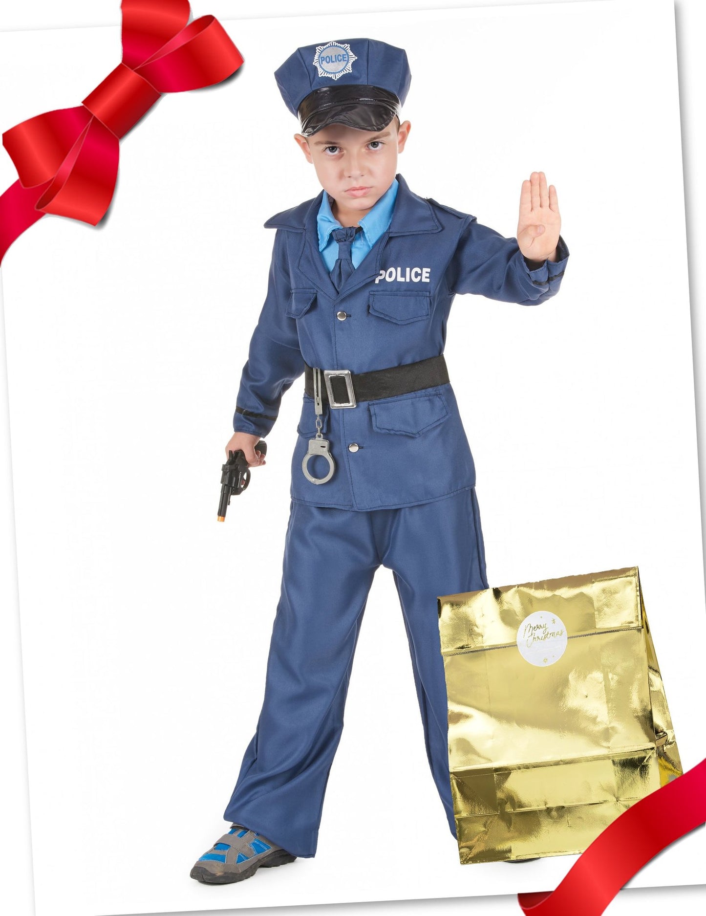 Pack completo disfraz policia